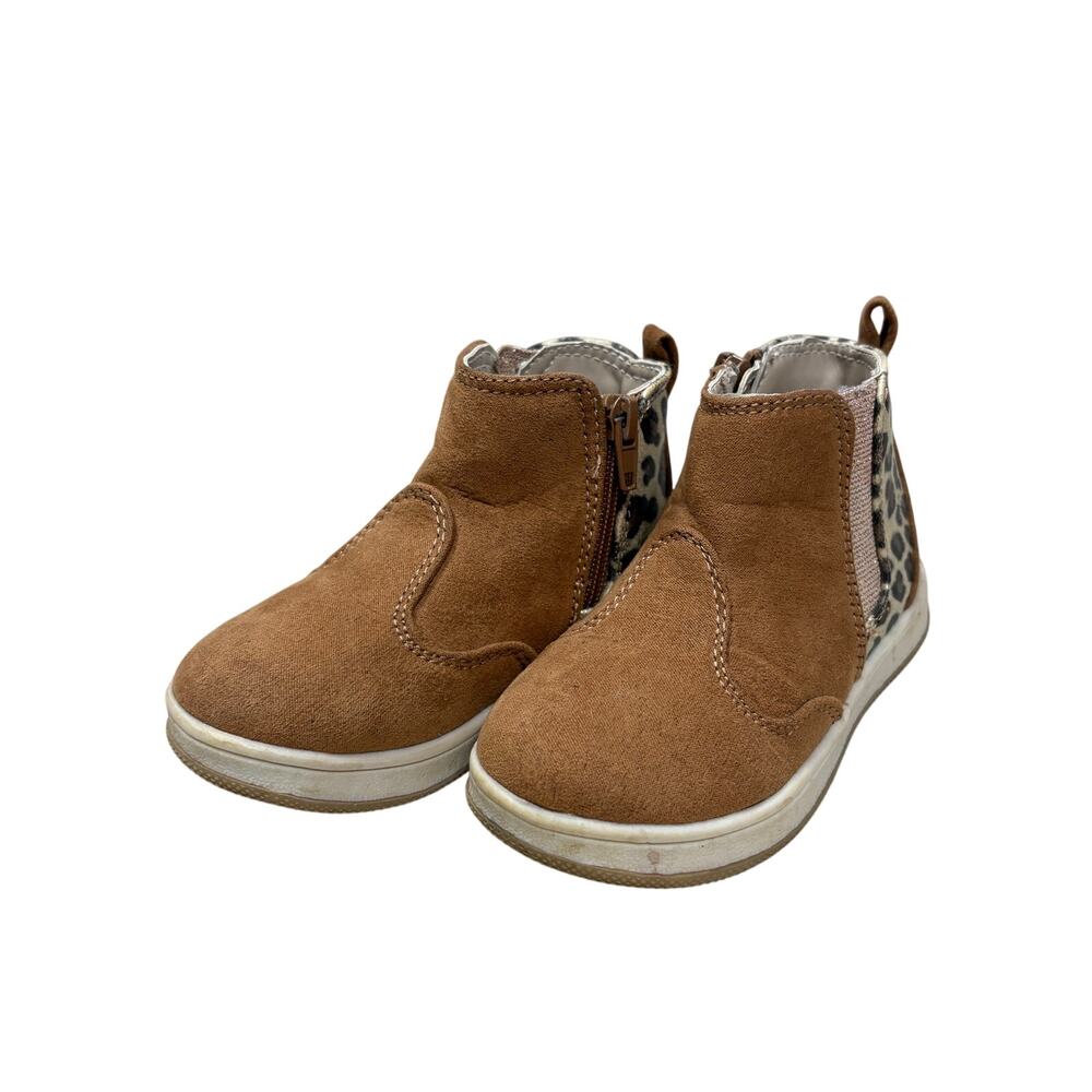*LAST CHANCE* Leopard Booties - Cupcake Couture - 6C